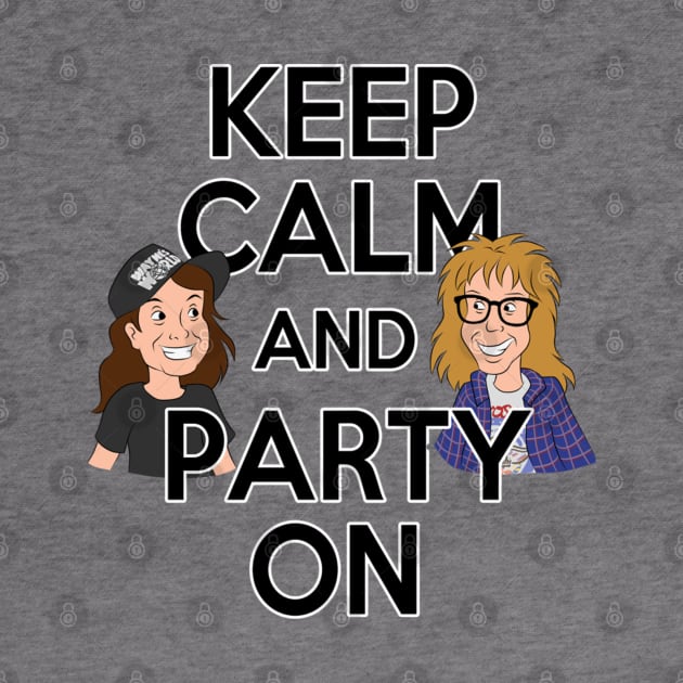 Keep Calm and Party On by Ellador